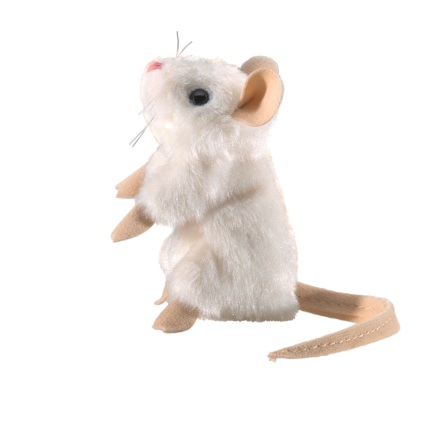 Mini White Mouse Finger Puppet 迷你白鼠手指玩偶