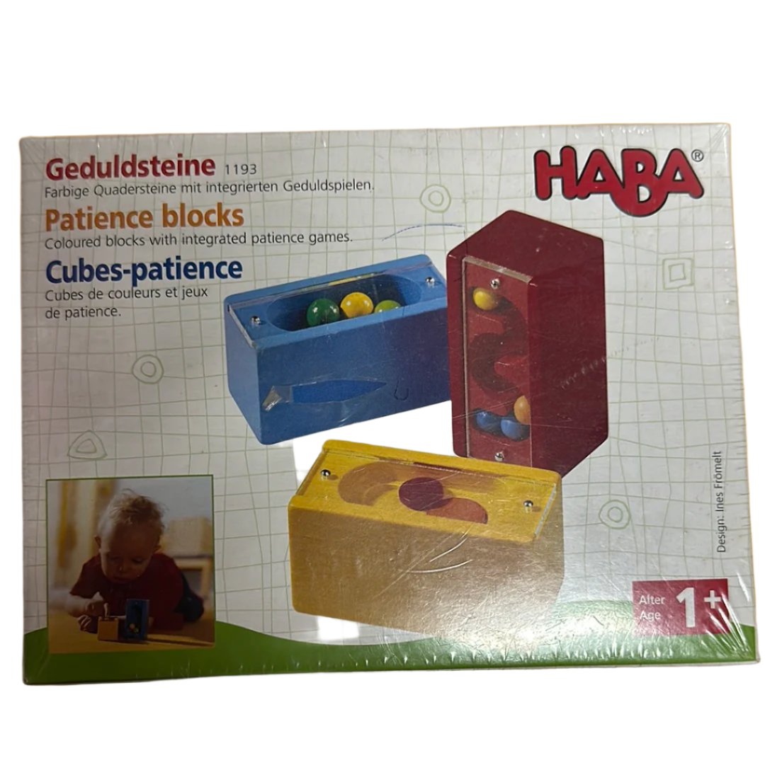 Haba 1193 Sensory Patience Blocks 幼兒感官體驗立方體