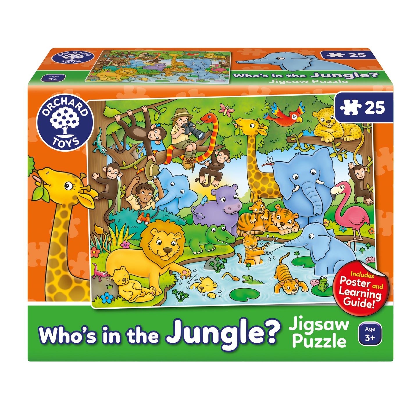 Orchard Toys Who's in the Jungle? Jigsaw Puzzle