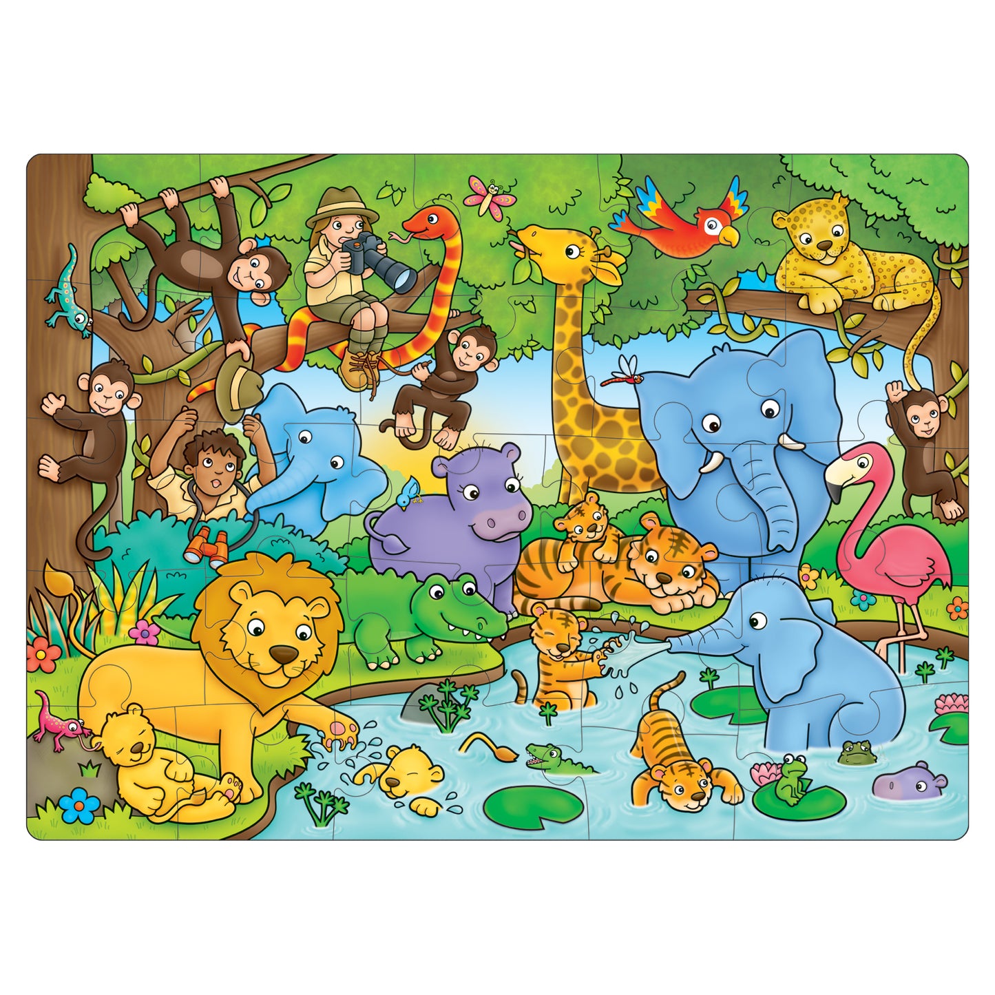 Orchard Toys Who's in the Jungle? Jigsaw Puzzle