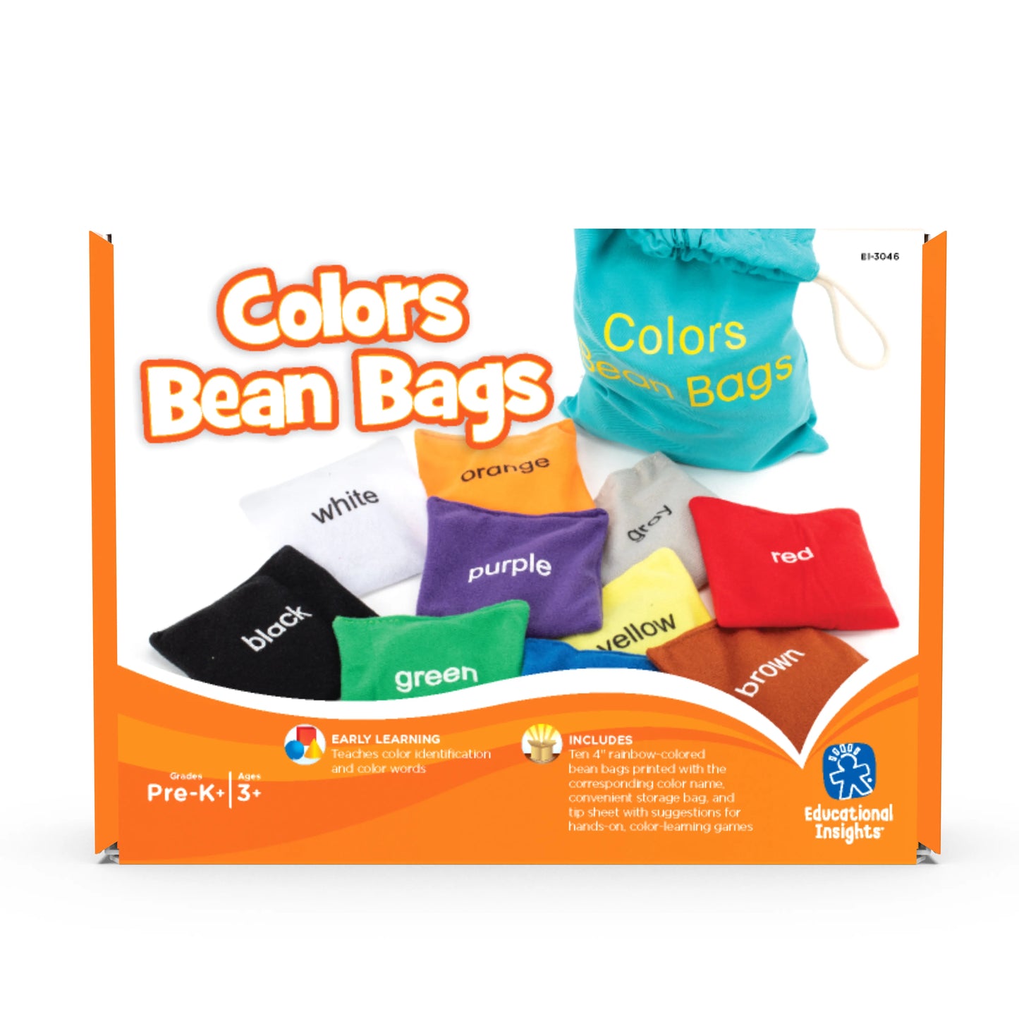 Educational Insights Colors Beanbags