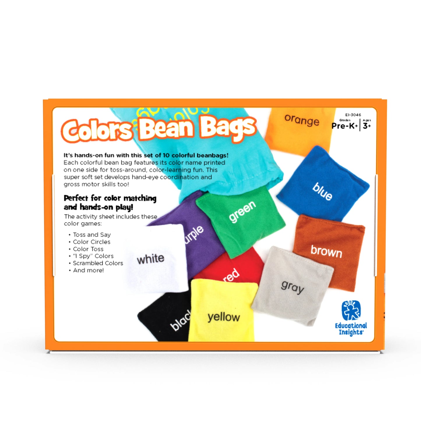 Educational Insights Colors Beanbags