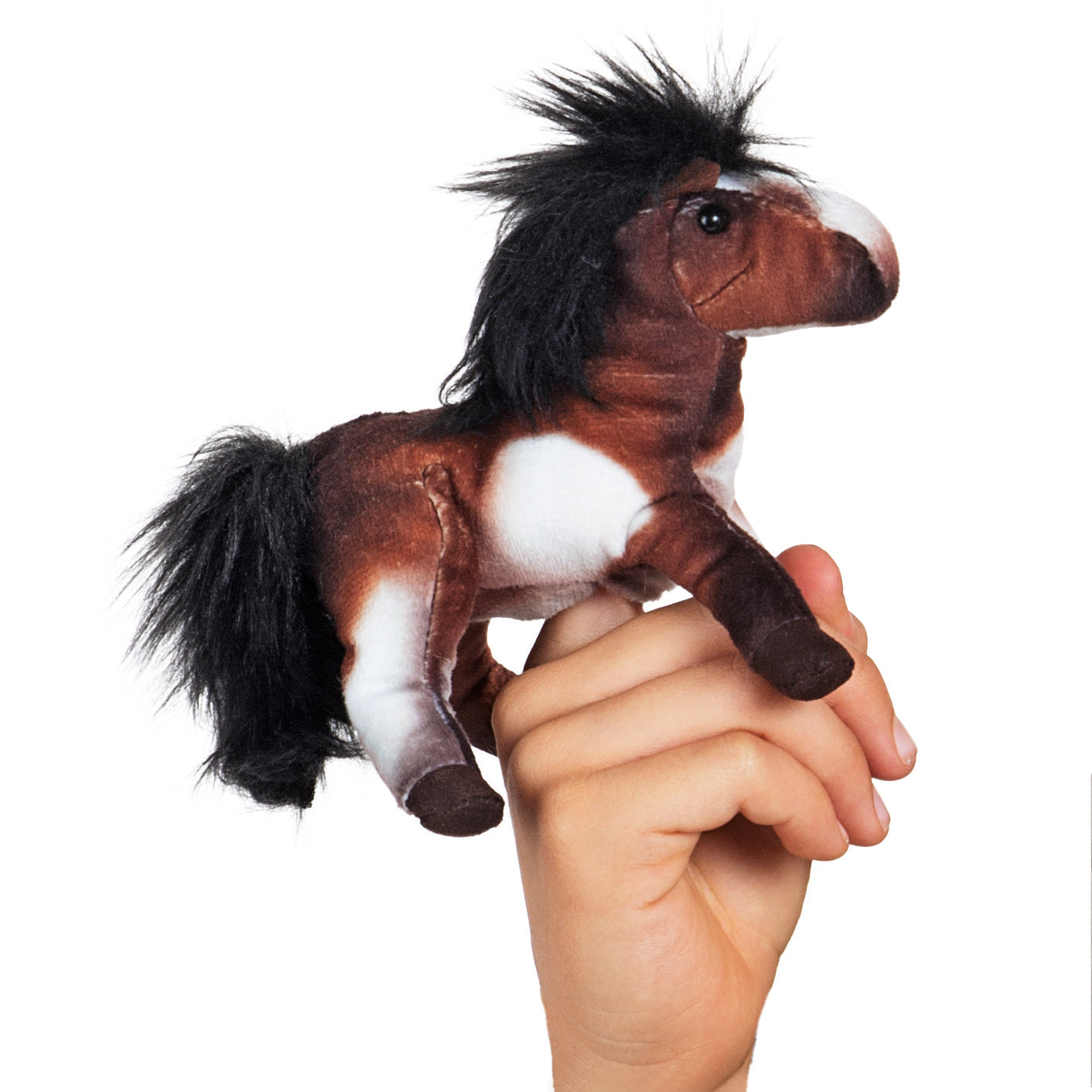 Mini Paint Horse Finger Puppet 迷你彩繪馬手指玩偶