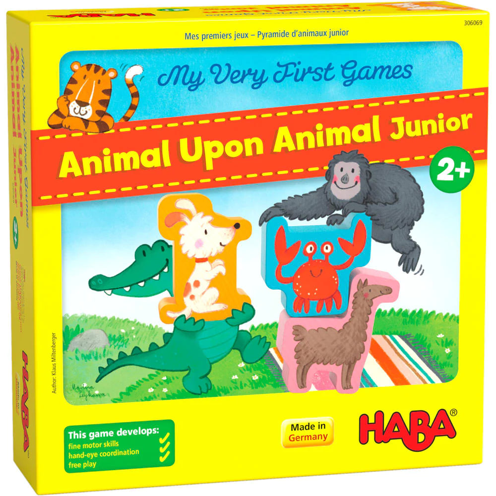 HABA My Very First Games - Animal Upon Animal Junior Stacking Game 動物疊疊樂 合作桌遊