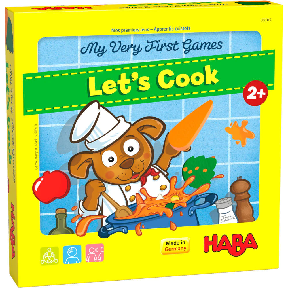 HABA My Very First Games Let's Cook 顏色形狀記憶配對遊戲