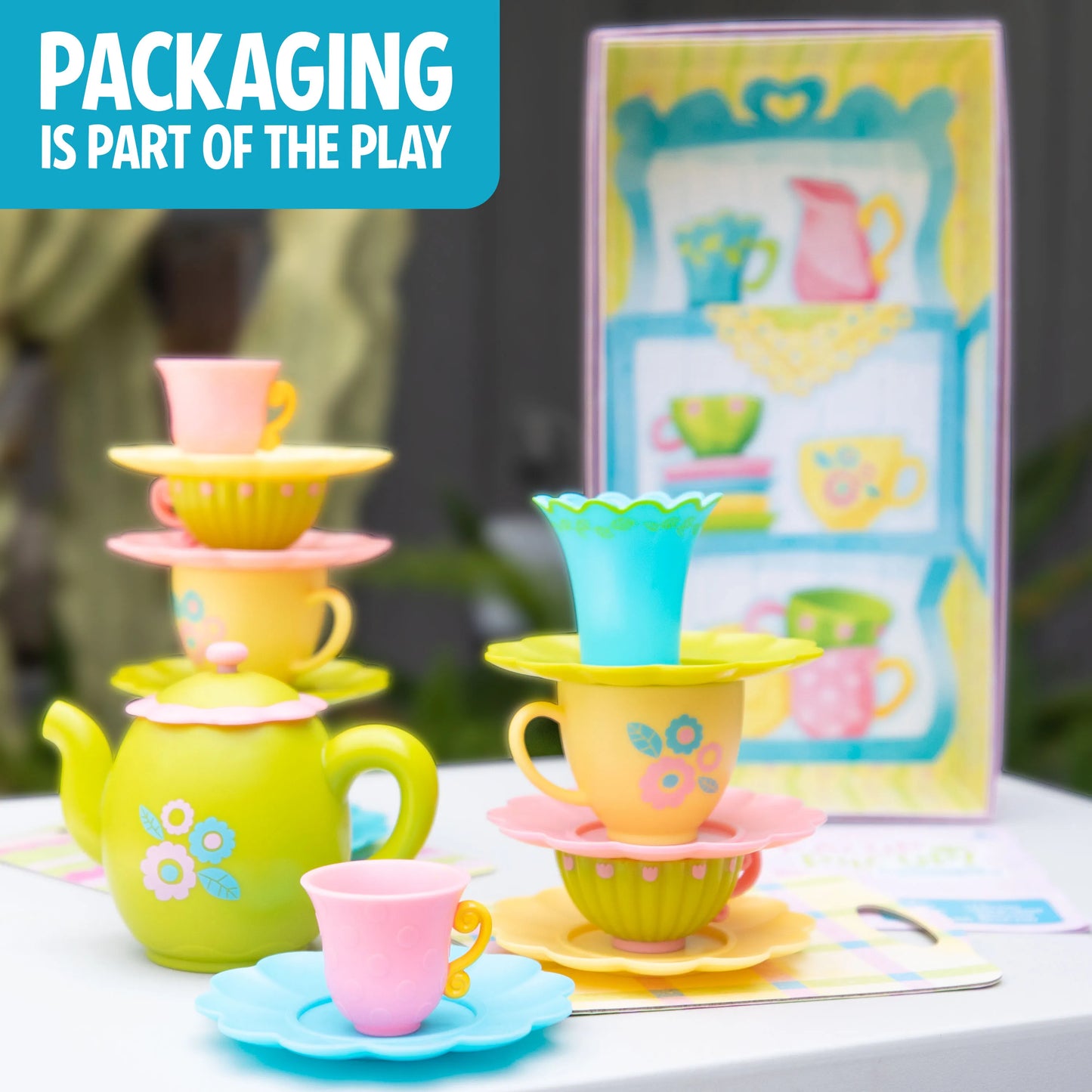 Educational Insights Teacup Pile-Up Game