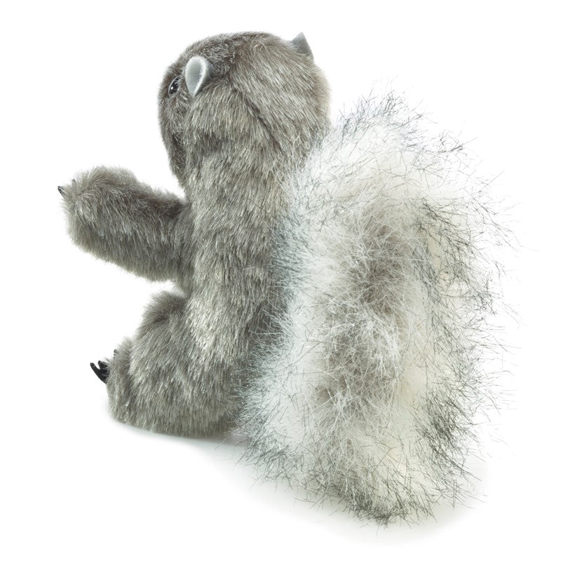 Mini Grey Squirrel Finger Puppet 迷你灰松鼠手指玩偶