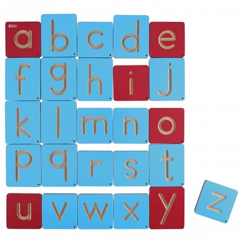 Nathan Touch & Move Prewriting and Drawing Board - Lowercase Letters Set of 26 pcs 學前寫字及繪畫訓練板 - 正楷小寫字母 26塊套裝
