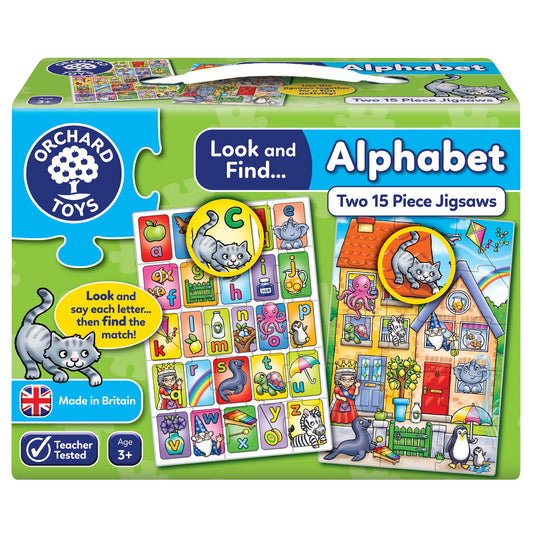 Orchard Toys Look and Find Alphabet 找找看英文字母表拼圖