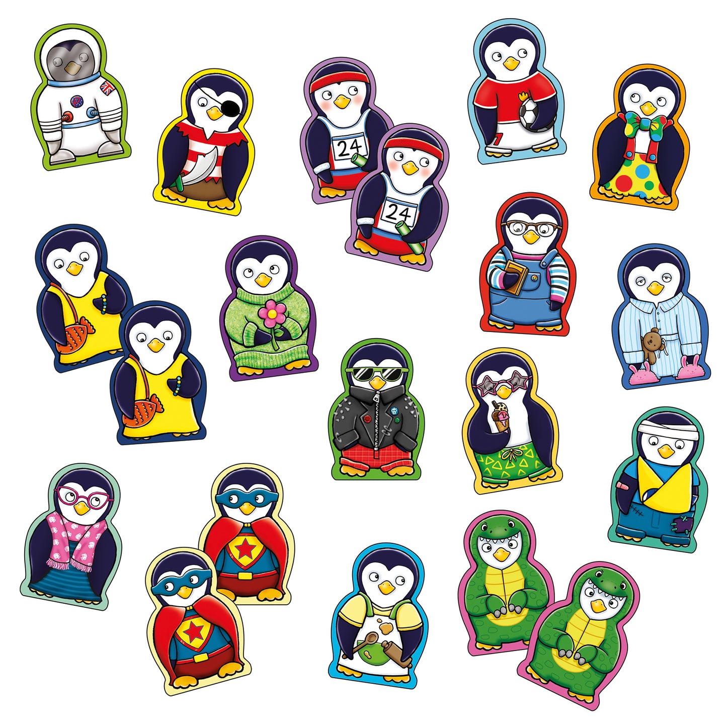 Orchard Toys Penguin Pairs Mini Matching Game