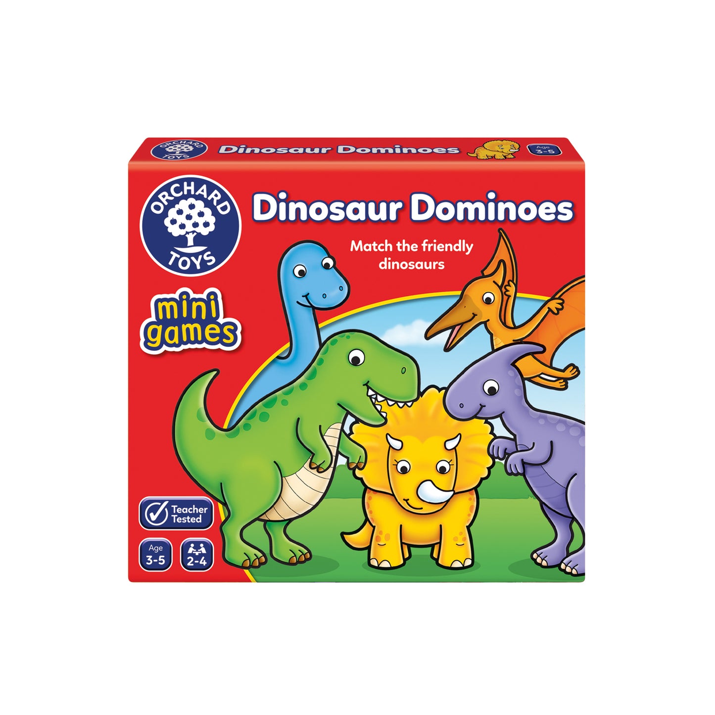 Orchard Toys Dinosaur Dominoes Mini Matching Game