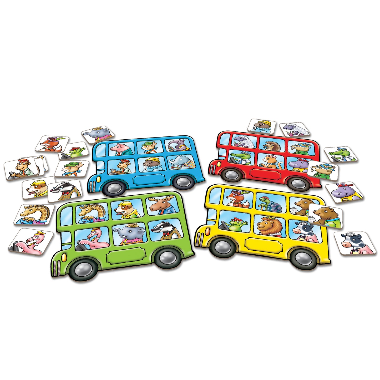 Orchard Toys Little Bus Lotto Mini Game 巴士賓果迷你遊戲