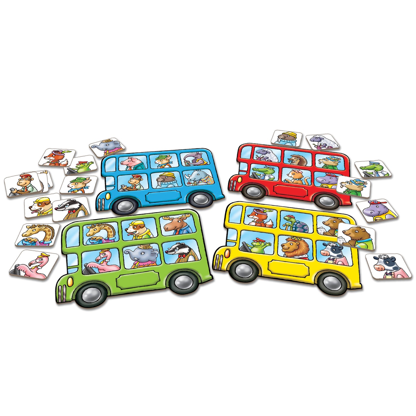 Orchard Toys Little Bus Lotto Mini Game