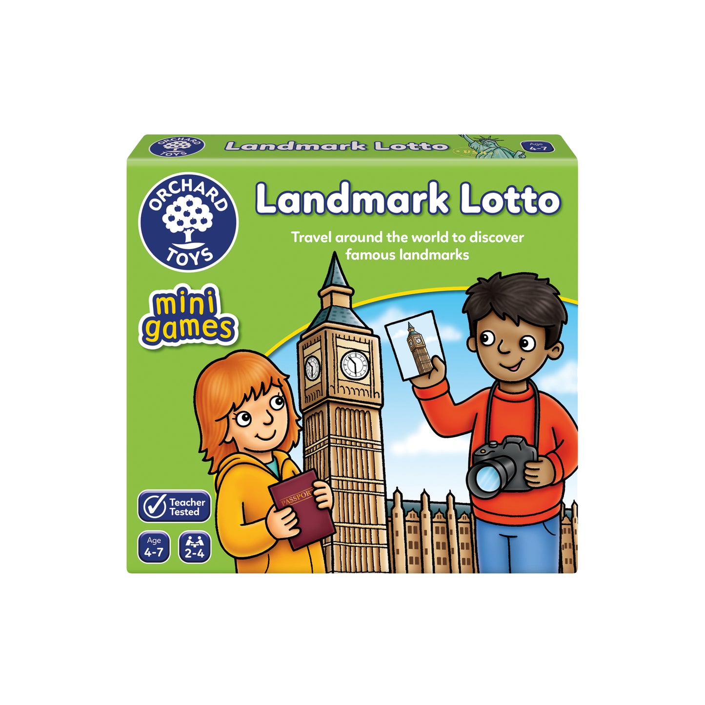 Orchard Toys Landmark Lotto Mini Games 世界著名的地標配對迷你遊戲