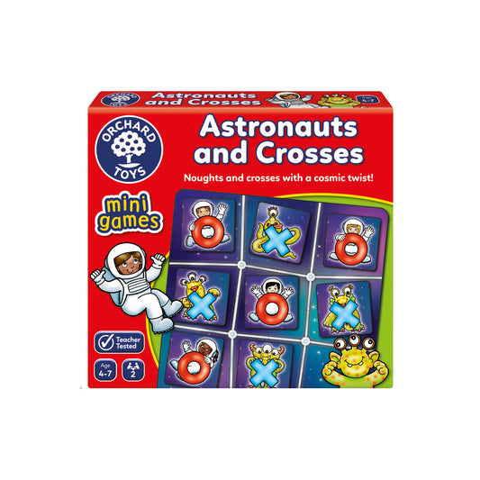 Orchard Toys Astronauts and Crosses Mini Game