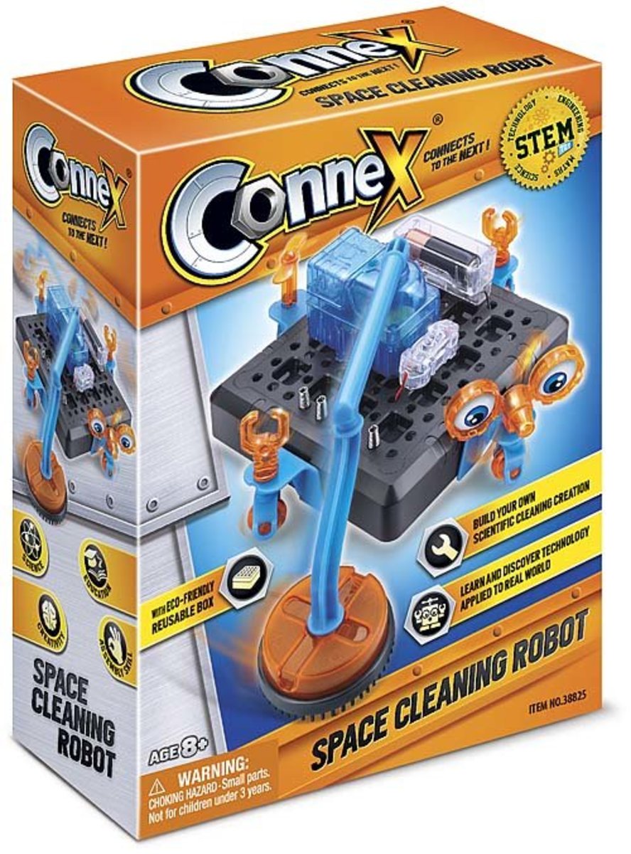 Connex Space Cleaning Robot 自製太空清潔機械人