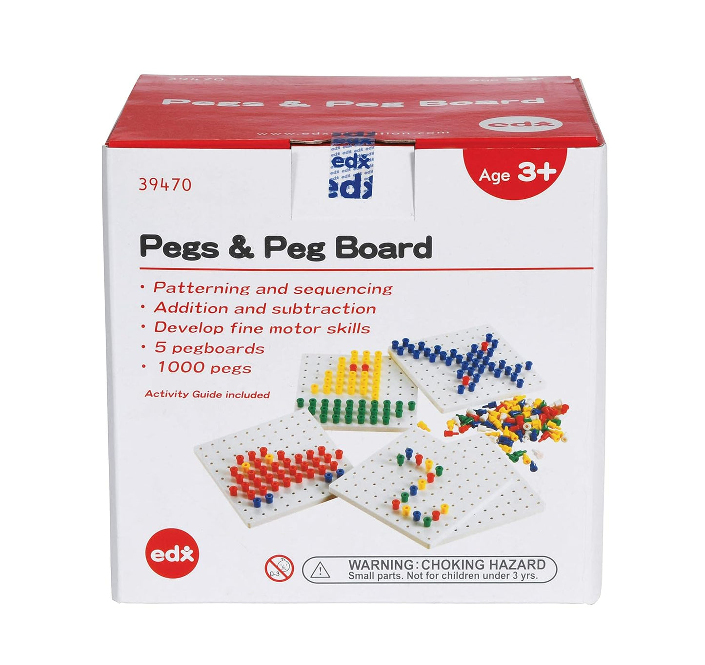 Edxeducation Pegs & Pegboards Set 釘子與釘板套裝