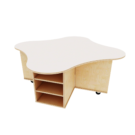 Mobile Activity Table with Markerboard Top