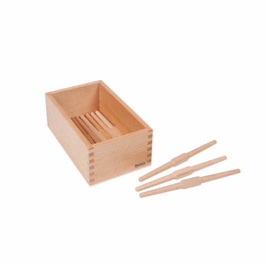 Niehuis Montessori Loose Spindles Box (without Spindles) 蒙特梭利教具- 紡錘棒放置盒 (不含紡錘棒)