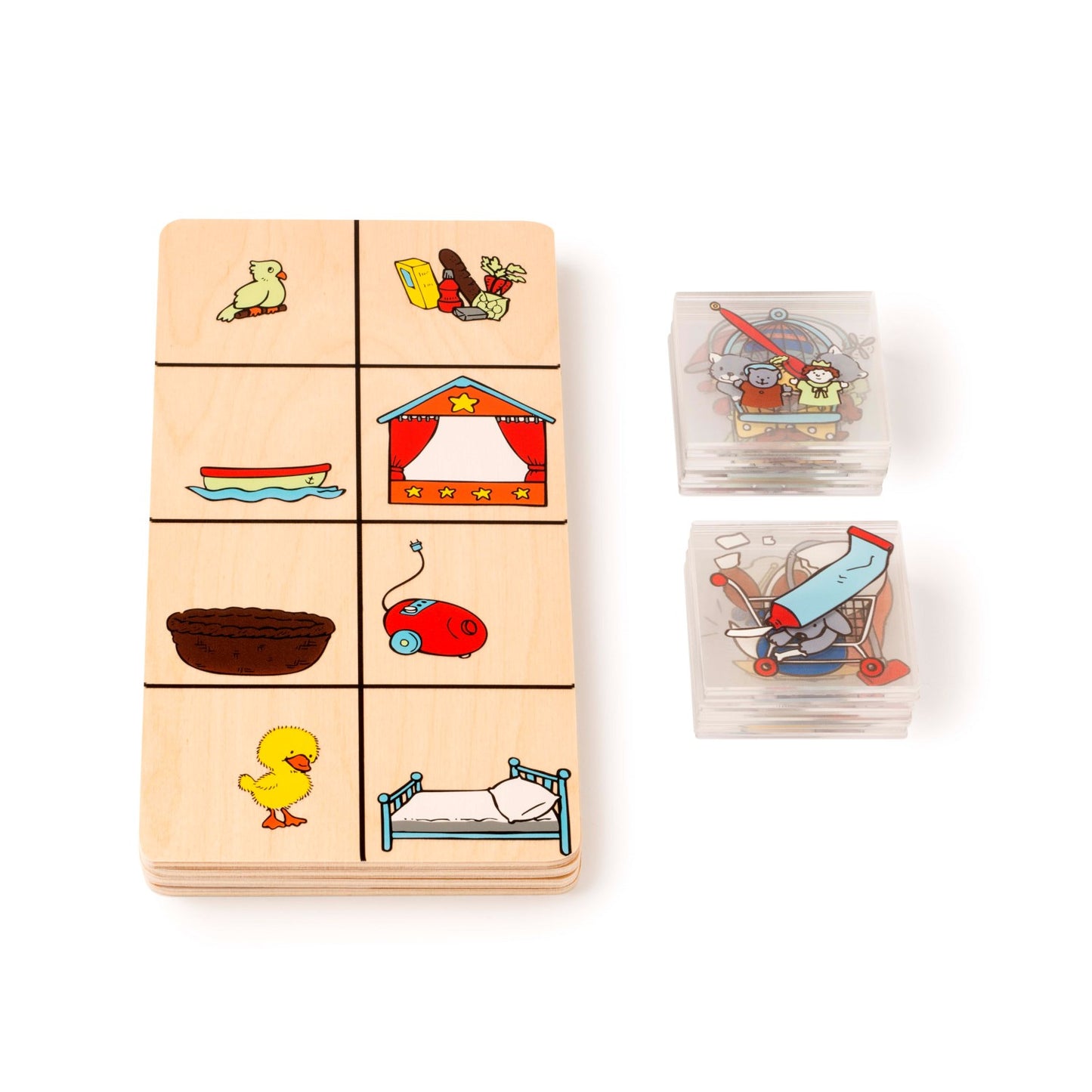 Toys for Life Complete the Item Matching Game 邊明膠片配對組合遊戲