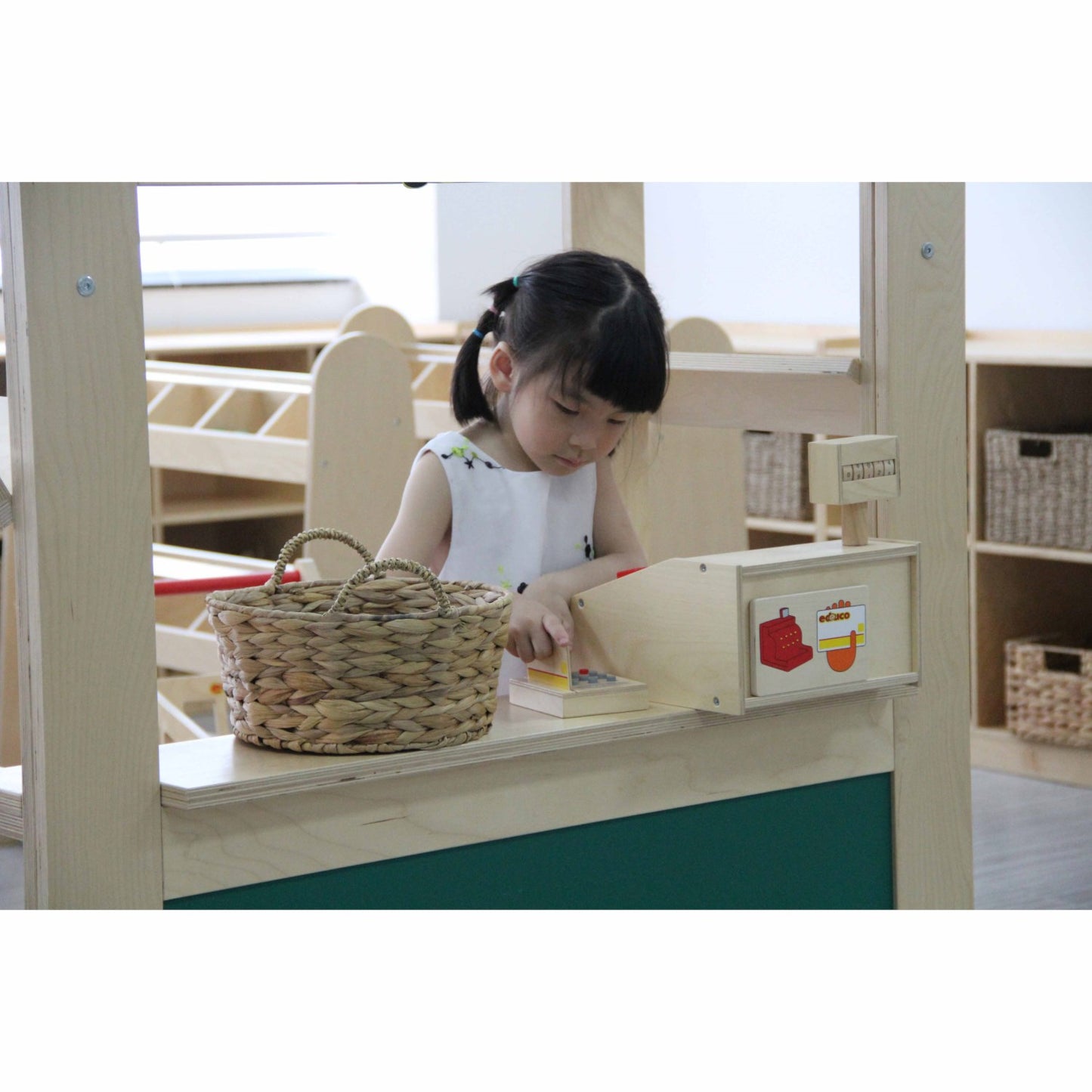 Educo Cash Register Wood