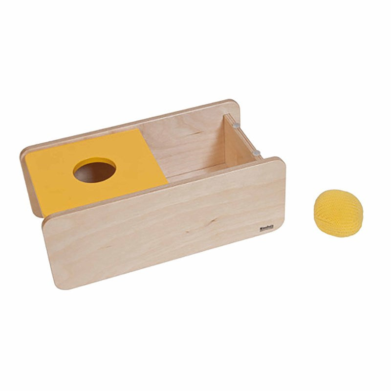 Nienhuis Montessori Imbucare Box With Flip Lid – Knit Ball 蒙特梭利教具 翻蓋式投置箱-毛線球