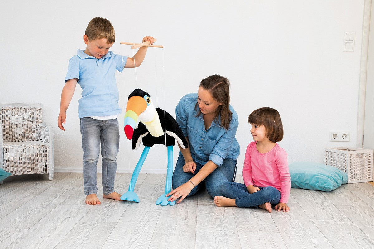 Discon Beleduc Toucan Toni Marionette 大嘴鳥牽線布偶