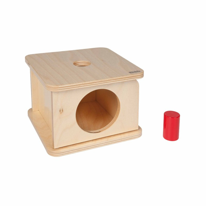 Nienhuis Montessori Imbucare Box With Small Cylinder 蒙特梭利教具 小圓柱體投置箱
