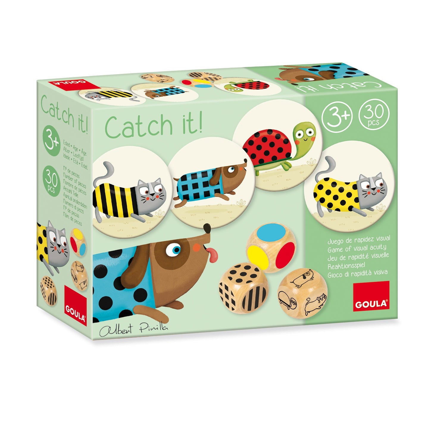 Goula Catch it! Pet Dexterity Matching Pattern & Color Game