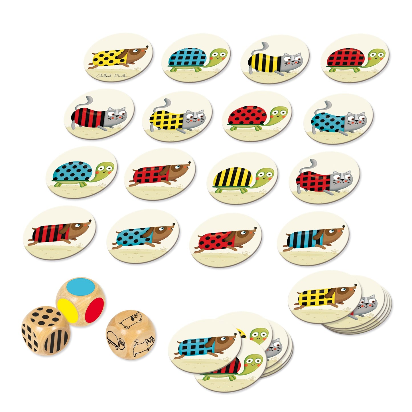 Goula Catch it! Pet Dexterity Matching Pattern & Color Game