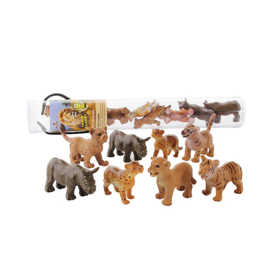 Wenno Wild Animal Babies Matching Set of 8 件野生動物寶寶玩偶配對套裝 No. 6301