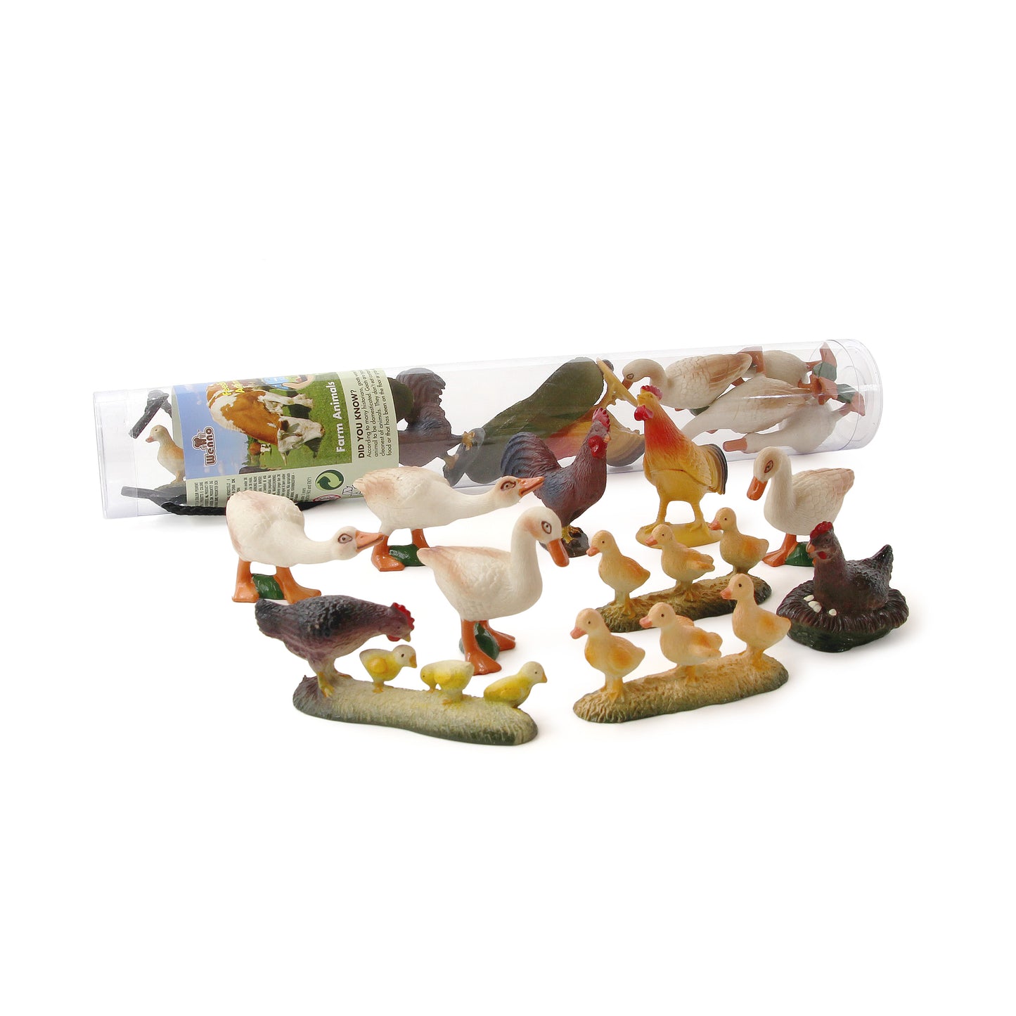 Wenno Farm Animals 10-piece Play Set 6306