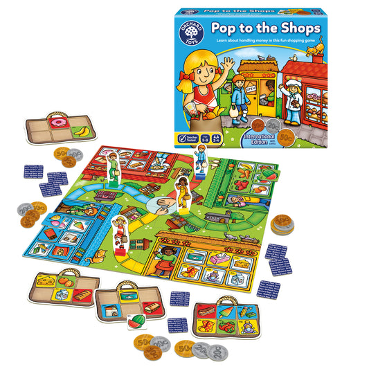 Orchard Toys Pop to the Shops International Shopping Game