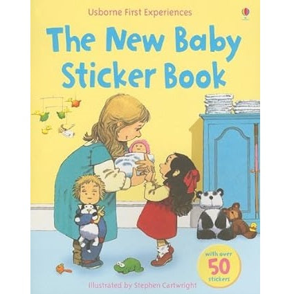 Usborne First Experiences The New Baby Sticker Book
