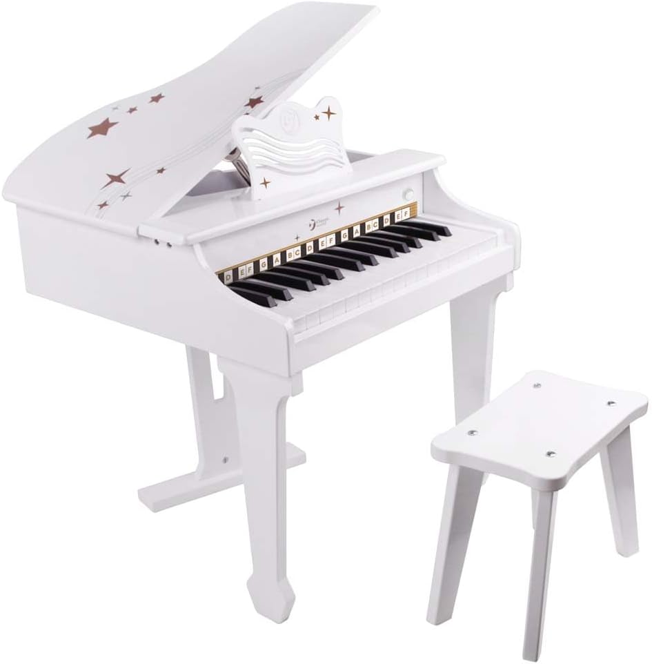 Classic World Electronic Grand Piano White 白色電子演奏鋼琴