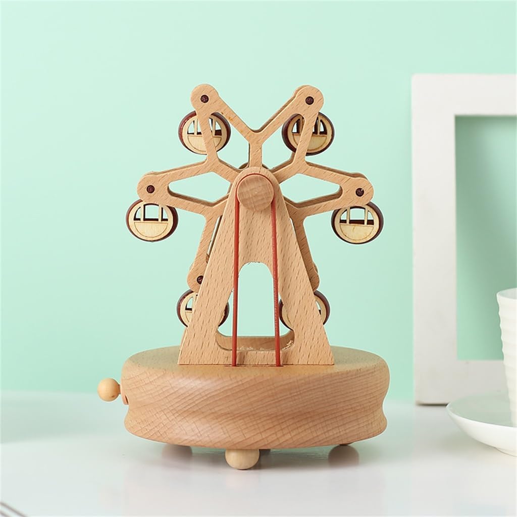 Wooden Music Box - Ferris Wheel 摩天輪 - 木製音樂盒