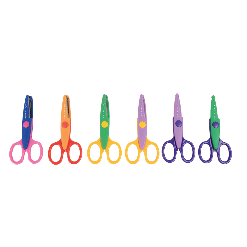 Beleduc Flower-Shaped Scissors 6-Piece Set 花型剪刀6件套
