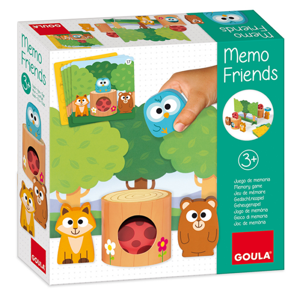 Goula Memo Friends Spatial Cognition & Memory Game