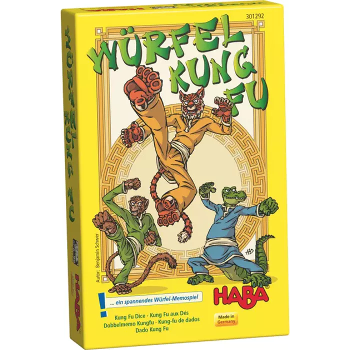 HABA 301292 Kung Fu Master Memory & Stragey Game 功夫大師 記憶策略遊戲