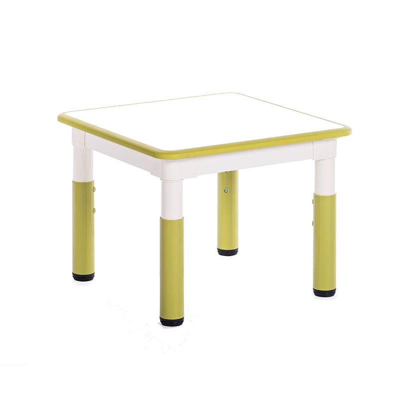 KYC Square Plastic Height Adjustable Table 600W x 600L x 460-580H mm 方形塑膠高度可調桌