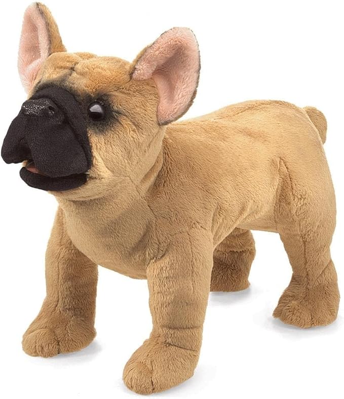 French Bulldog Hand Puppet Plush 法國鬥牛犬手指偶