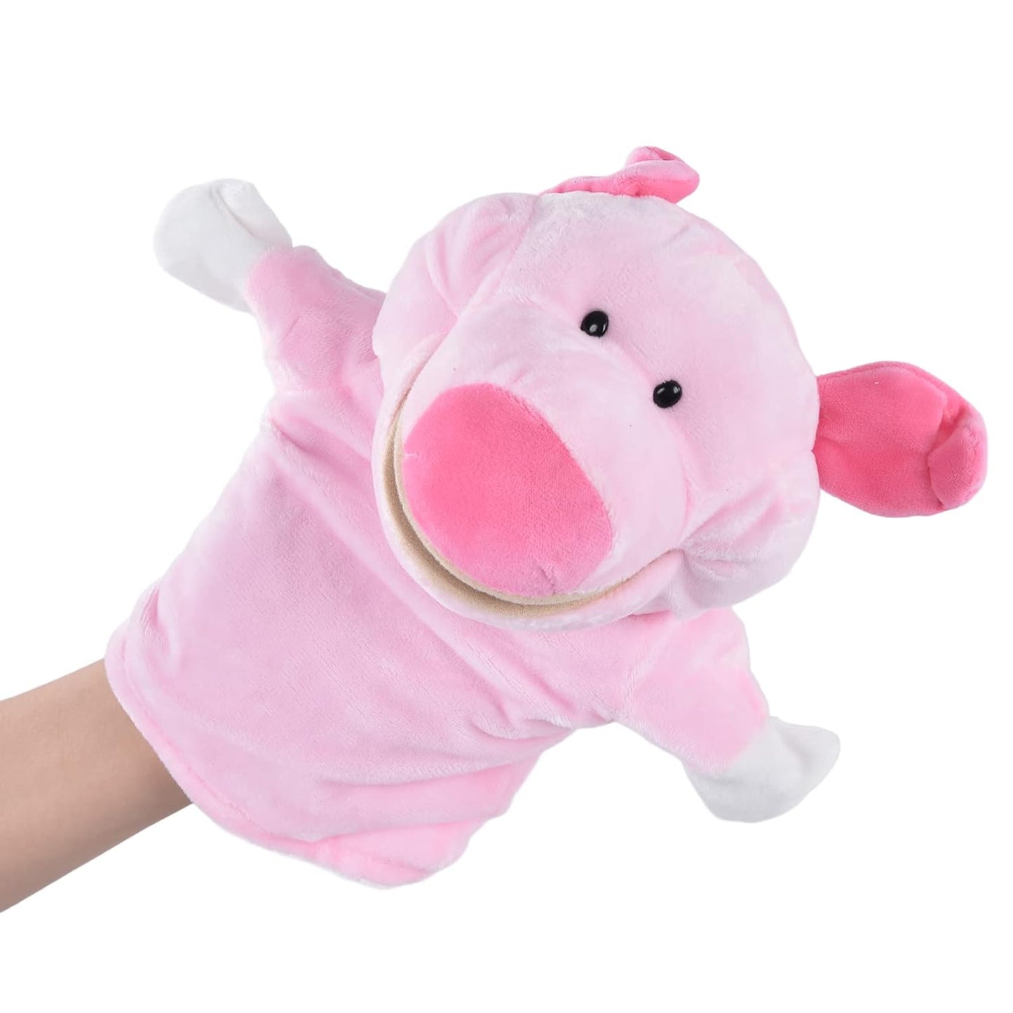 Animal Hand Puppets Movable Open Mouth 動物手偶 可開合嘴巴 24cm