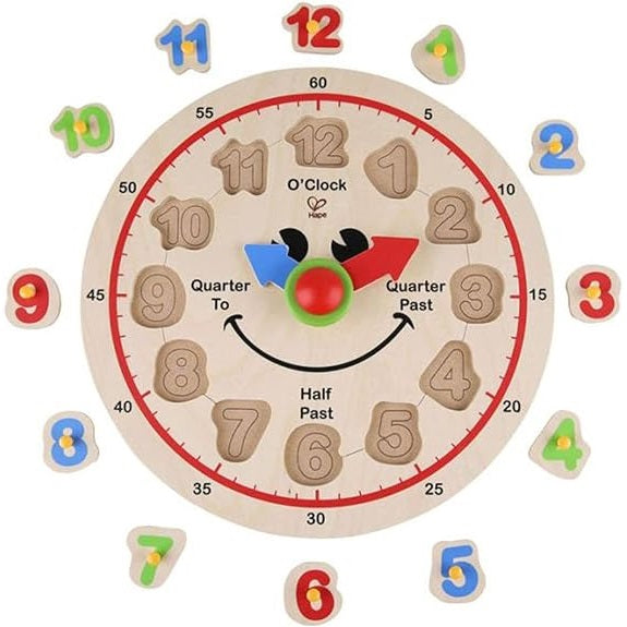 Hape Happy Hour Clock 歡樂時光時鐘
