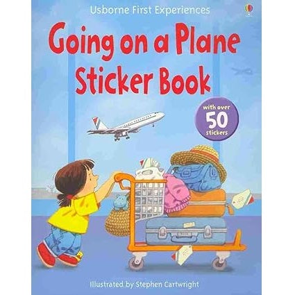 Usborne First Experiences Going on a Plane Sticker Book