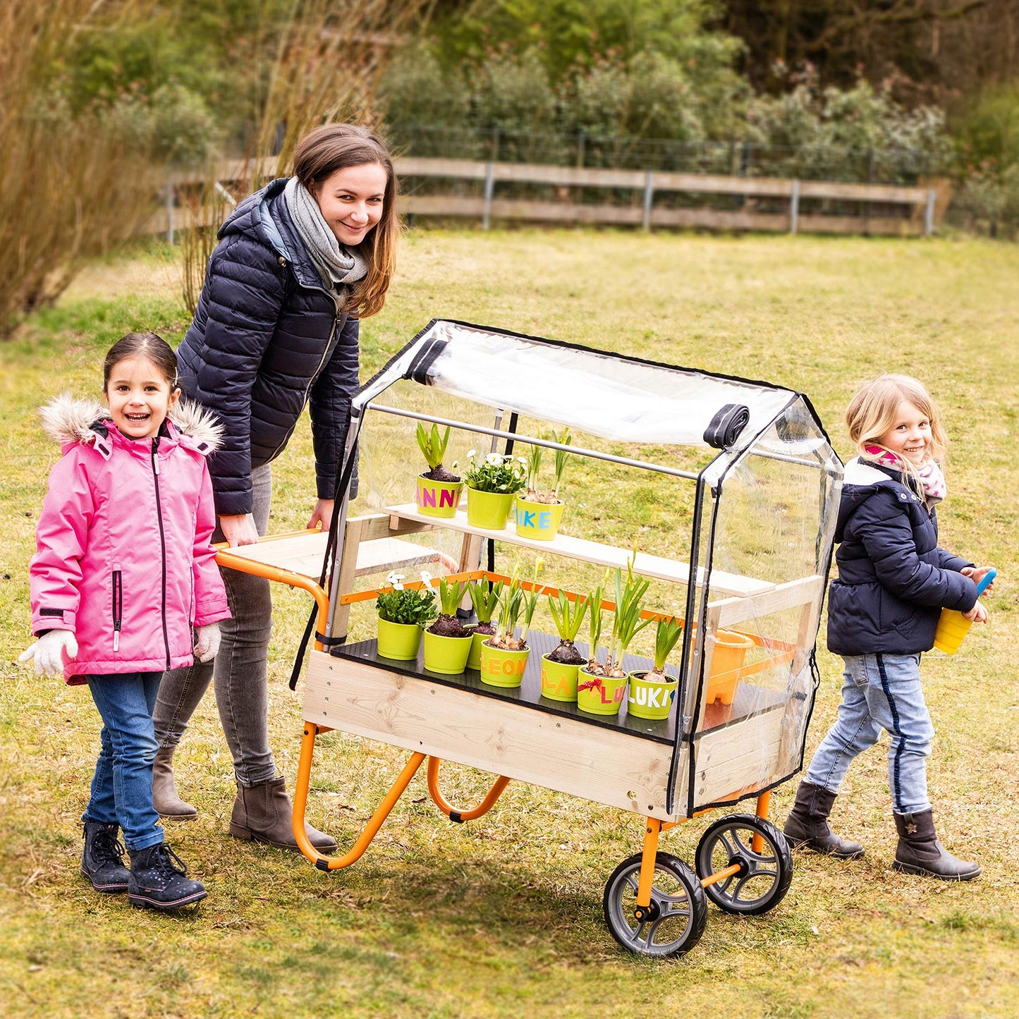 Beleduc Mobile Greenhouse Little Gardener 可移動陽光花車