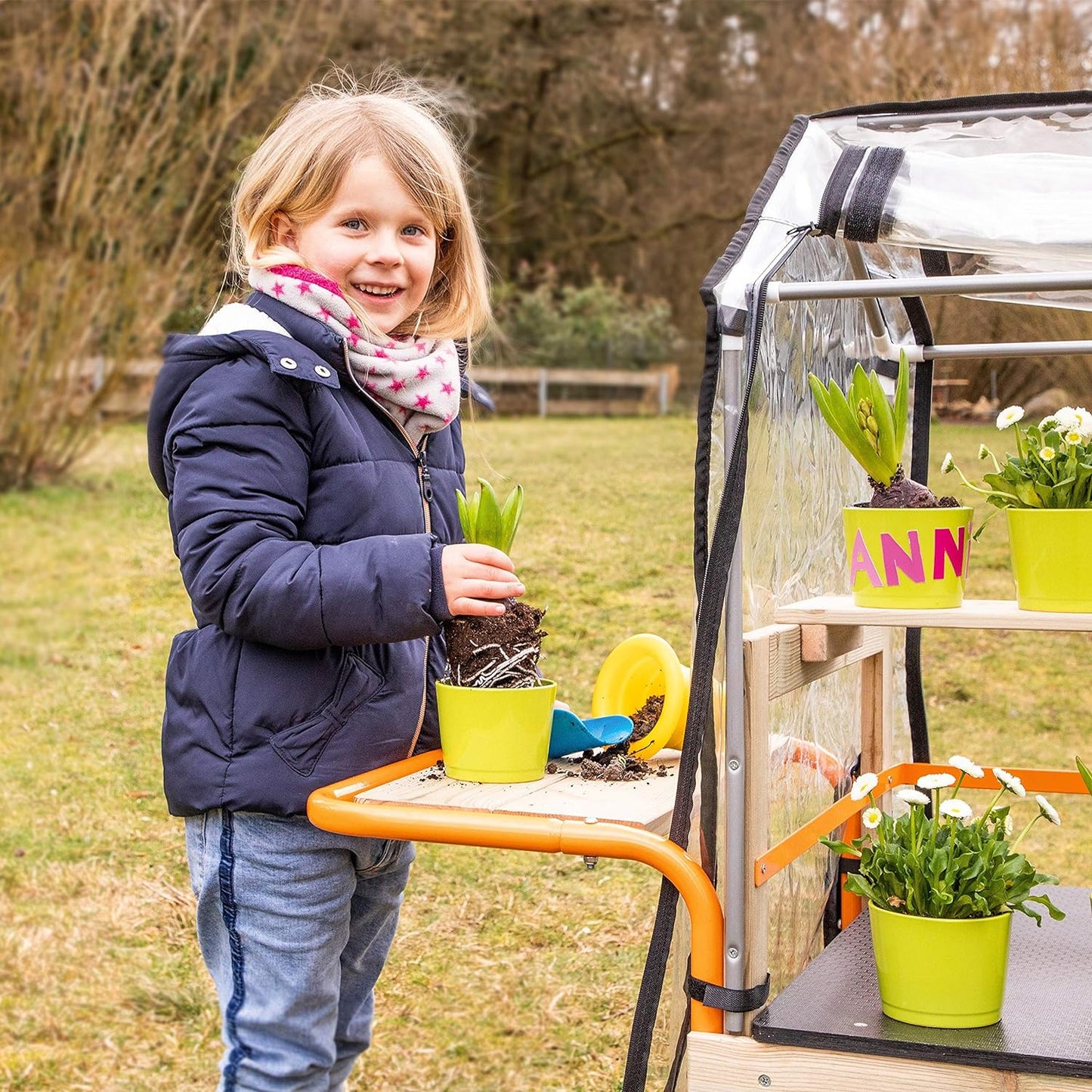 Beleduc Mobile Greenhouse Little Gardener 可移動陽光花車