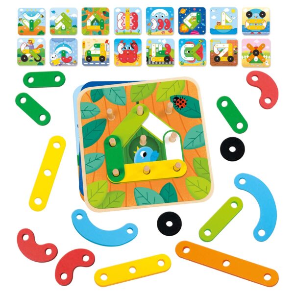 Goula Colors and Shapes Set in a Picture Matching Game 圖片遊戲顏色和形狀設置