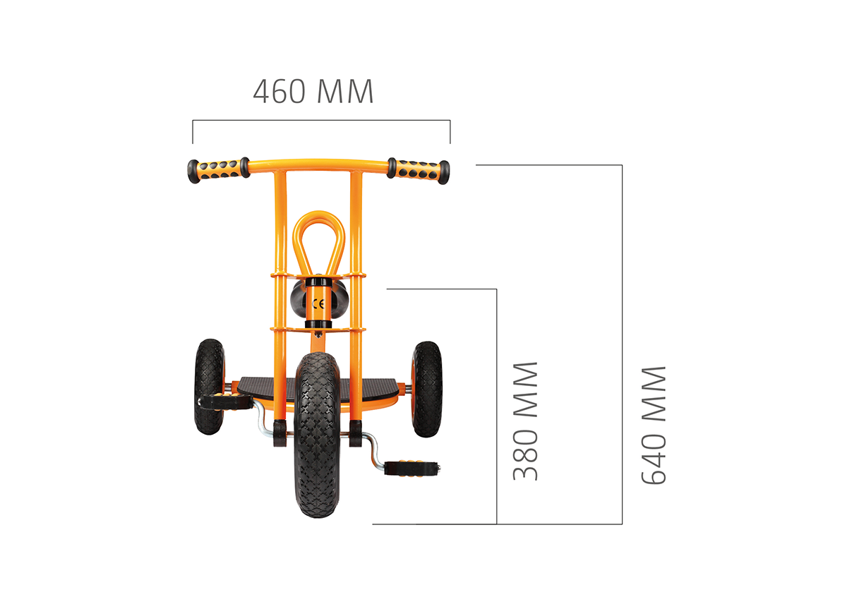Beleduc Toptrike Taxi 的士三輪腳踏車 Age 3+