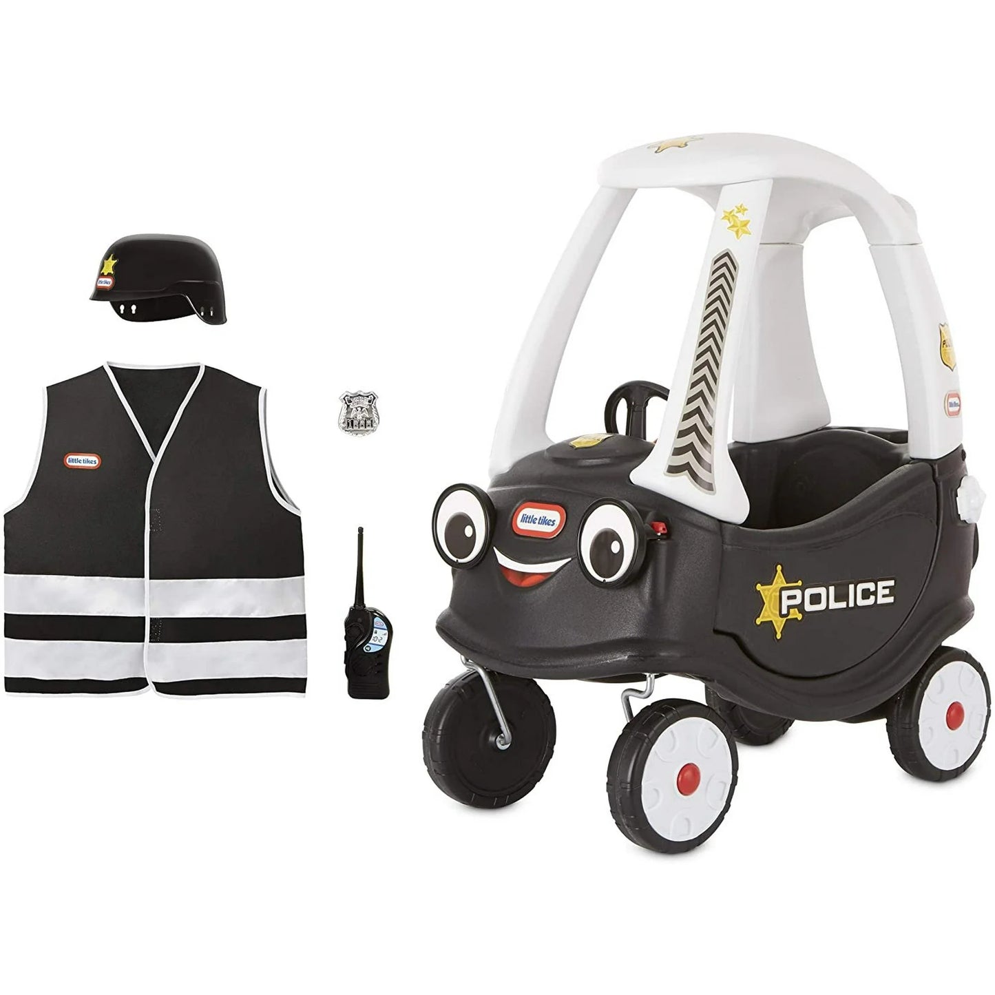 Little Tikes Police Cozy Coupe Themed Role Play Ride-On Toy 小泰克警察主題可愛轎車