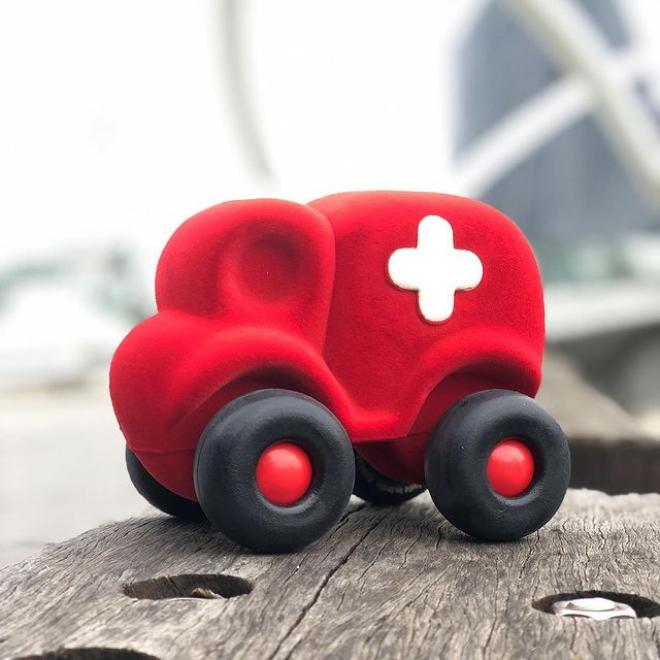 Rubbabu Toddler Ambulance Toy 幼兒安全救護車
